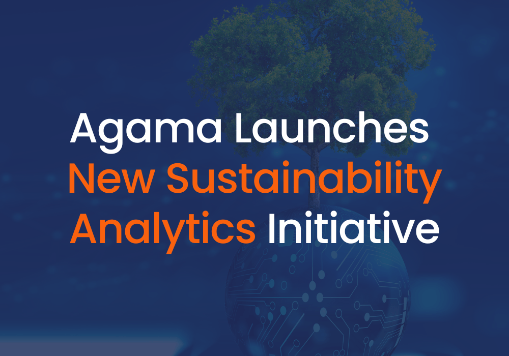 Agama Launches New Sustainability Analytics Initiative
