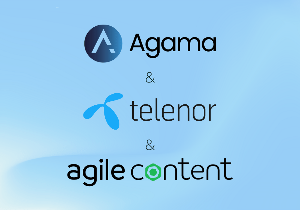Integration of Agile Content CDN Director and Agama video insights enhances streaming quality at Telenor Sweden